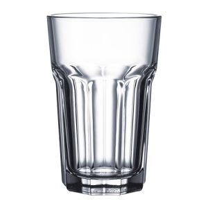 Pokal Gelas/ mug / cangkir, kaca bening 35 cl / 4 pcs