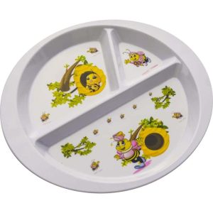 Piring Bayi Sekat Motif
