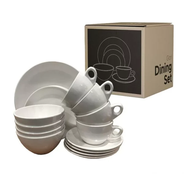 dining-set-melamine-putih-2 Melamine Dinner Set Tahan Banting Pecah