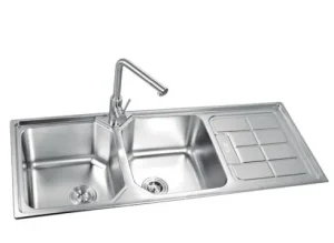 HORGEN SINK VALVERDE 2BOWL S/S