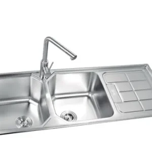 HORGEN SINK VALVERDE 2BOWL S/S